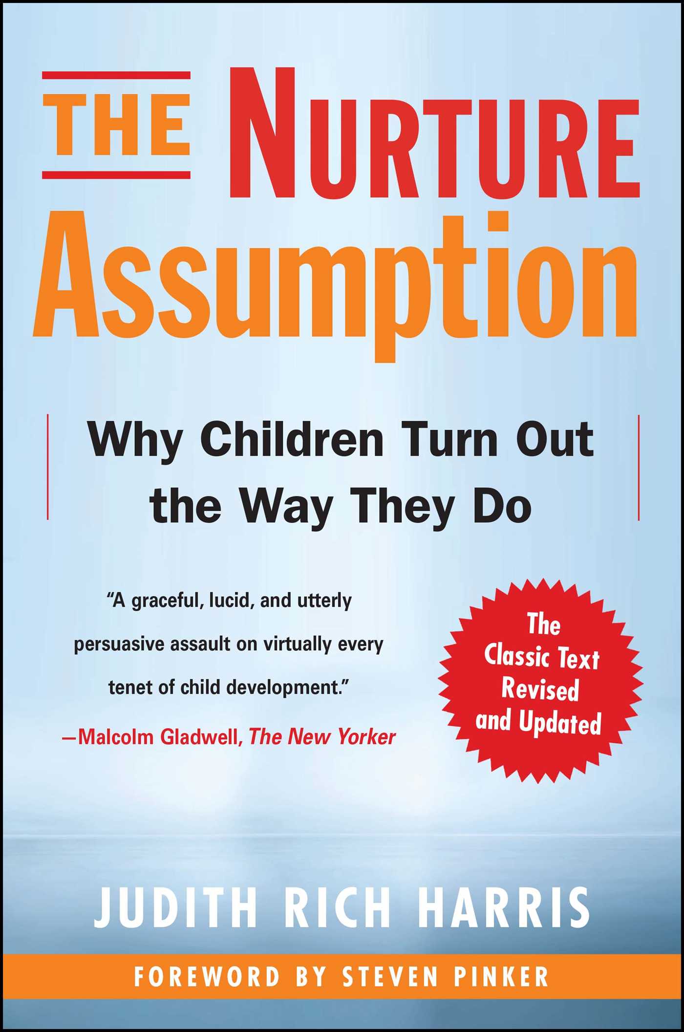 The Nurture Assumption cover